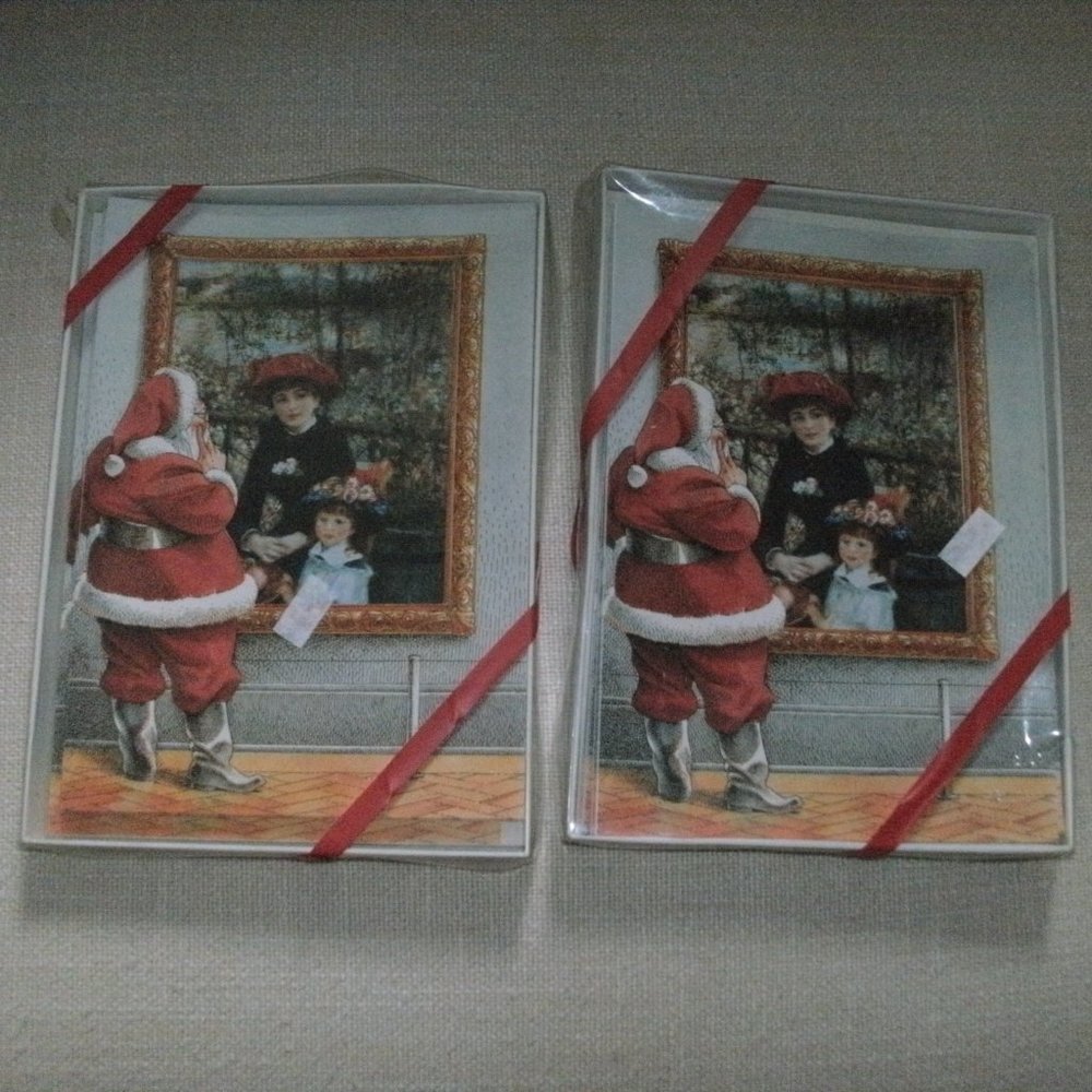 NWT ART INSTITUTE Chicago 20 Christmas Cards ~ Two Sisters On the Terrace Renoir